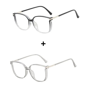 Óculos Feminino MultiFocal com Cristal e Grau Adaptável - COMPRE 1 LEVE 2