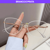 Óculos Feminino Pandora + Lentes Anti Luz Azul e UV400