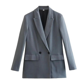 Blazer Feminino Longo Vintage - Sartori