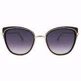 Óculos de Sol Feminino Cat Eye Vintage, armação em acetato italiano e metal anticorrosão. Lentes degradê com proteção UV400, design sofisticado e leve para máximo conforto.